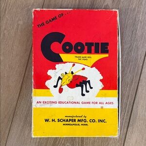 Vintage Cootie Game for All Ages